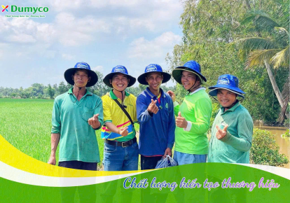 Thăm đồng-dưỡng cây: Nông dược Dumyco sát cánh, vụ nào cũng bội thu