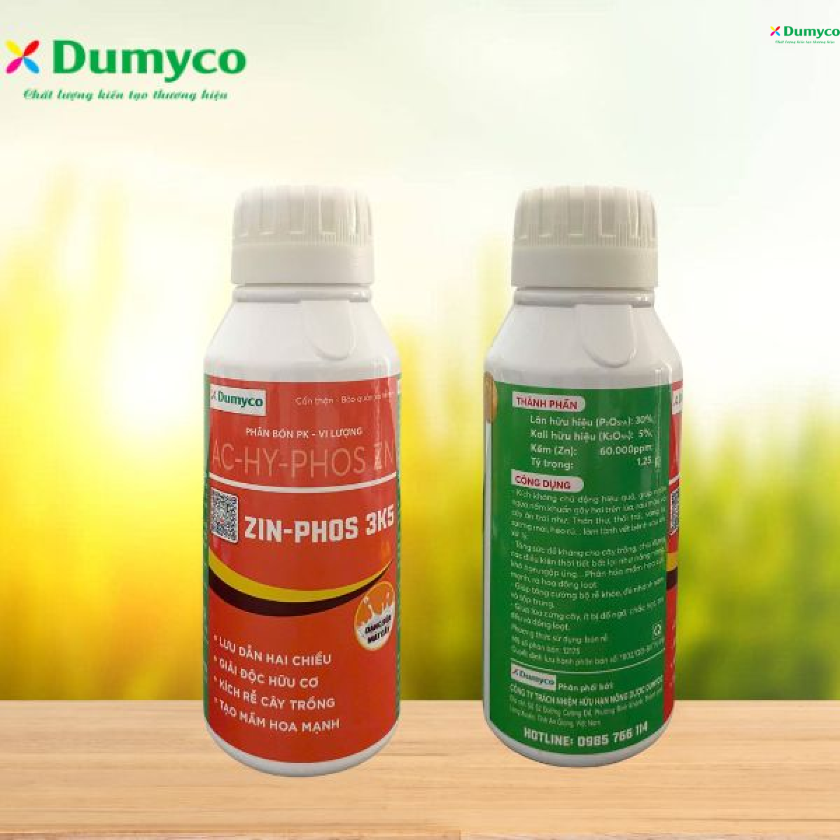 Zin-Phos 3K5 (sữa) - Ra rễ - giải độc