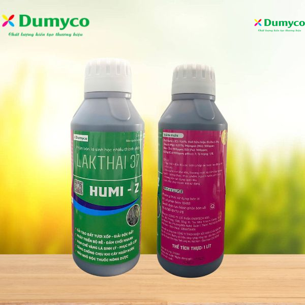 PHÂN BÓN LÁ SINH HỌC, KÍCH RA RỄ, CẢI TẠO ĐẤT, GIẢI ĐỘC THUỐC - HUMI Z