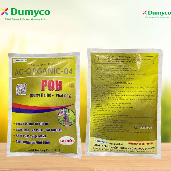POH - dinh dưỡng ra rễ, đẻ nhánh