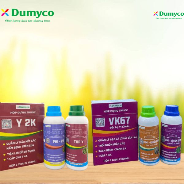 TUYỆT CHIÊU DIỆT SẠCH NẤM BỆNH, VI KHUẨN: NHANH-MẠNH-BỀN, SỰ KẾT HỢP CỦA BỘ ĐÔI VK67 & Y2K